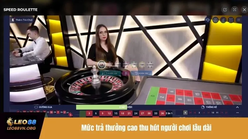 Mức trả thưởng cao thu hút người chơi lâu dài