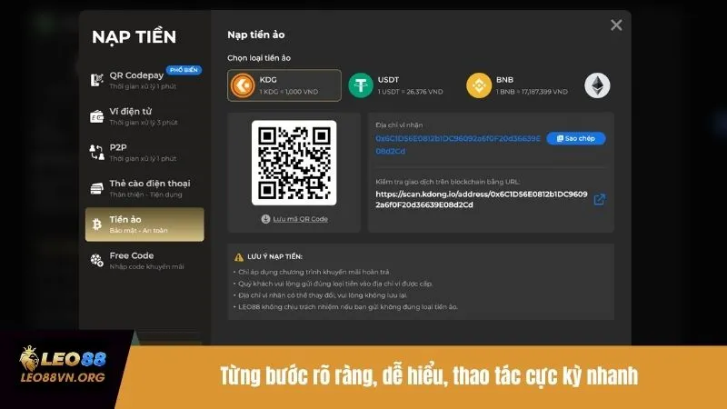 Từng bước rõ ràng, dễ hiểu, thao tác cực kỳ nhanh