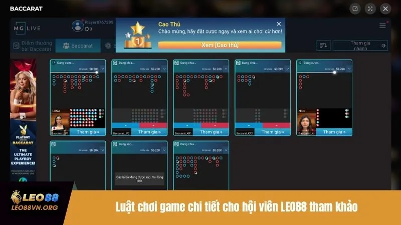 Luật chơi game chi tiết cho hội viên LEO88 tham khảo