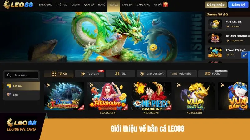Giới thiệu về bắn cá LEO88